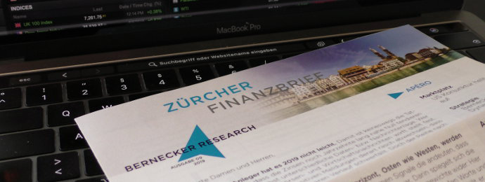 Zürcher Börsenbriefe - Zürcher Finanzbrief Ausgabe 14/20