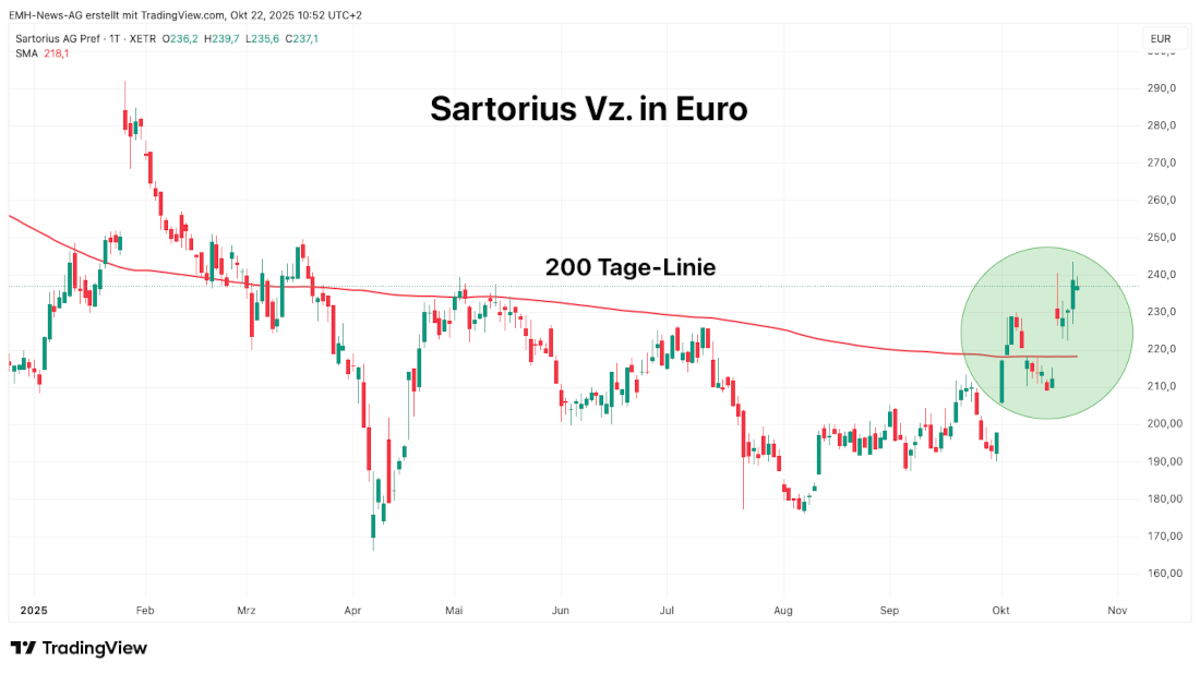 Sartorius AG Vorzüge